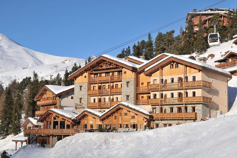 Hotel Carlina By Les Etincelles La Plagne Dış mekan fotoğraf