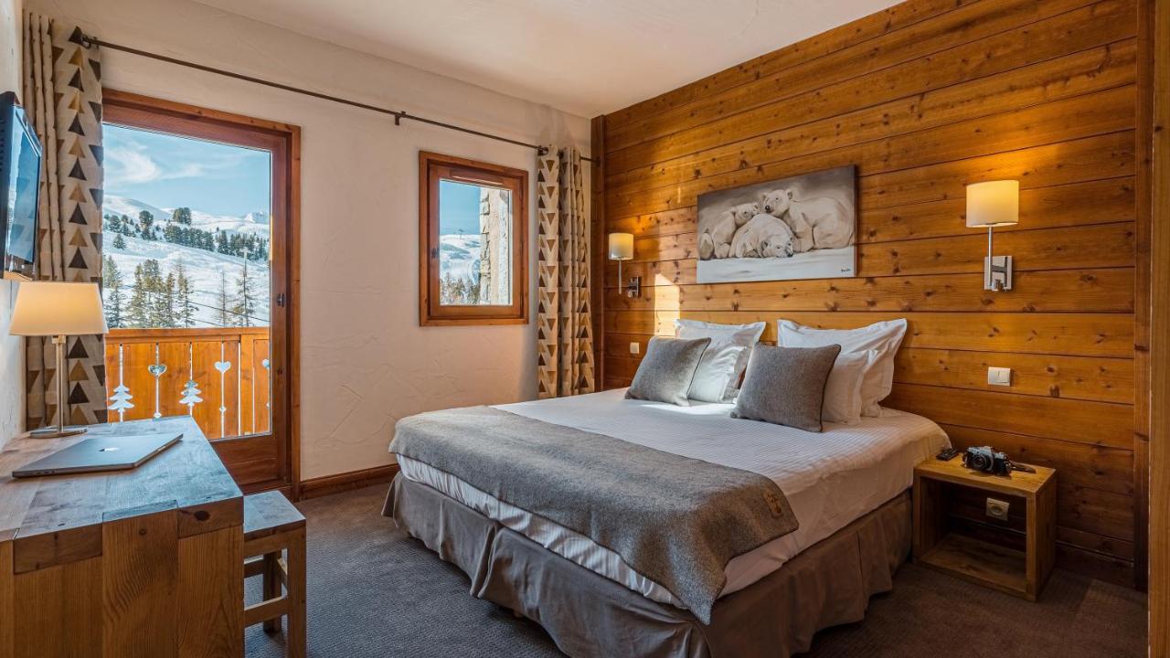 Hotel Carlina By Les Etincelles La Plagne Dış mekan fotoğraf